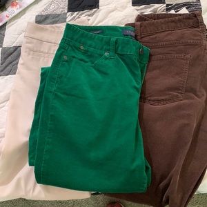 Lot of 3 pairs of Talbots 10P pants.